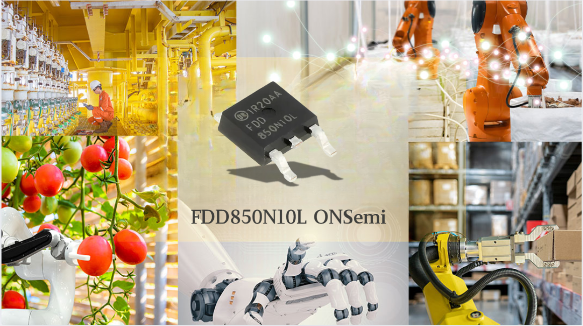 FDD850N10L onsemi / Fairchild |Low/Medium Voltage MOSFETs: N-MOSFET | unipolar 